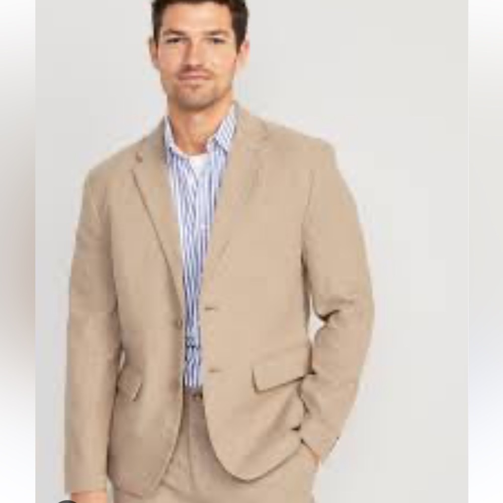 BNWOT linen blend blazer